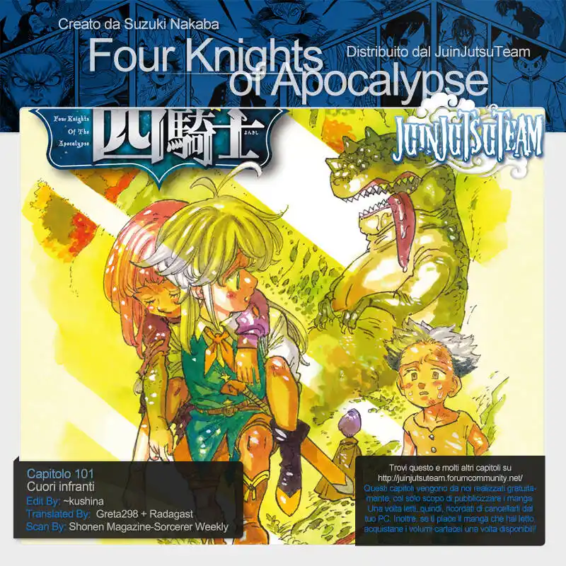 Four Knights of the Apocalypse Capitolo 101 - Cuori infranti page 1