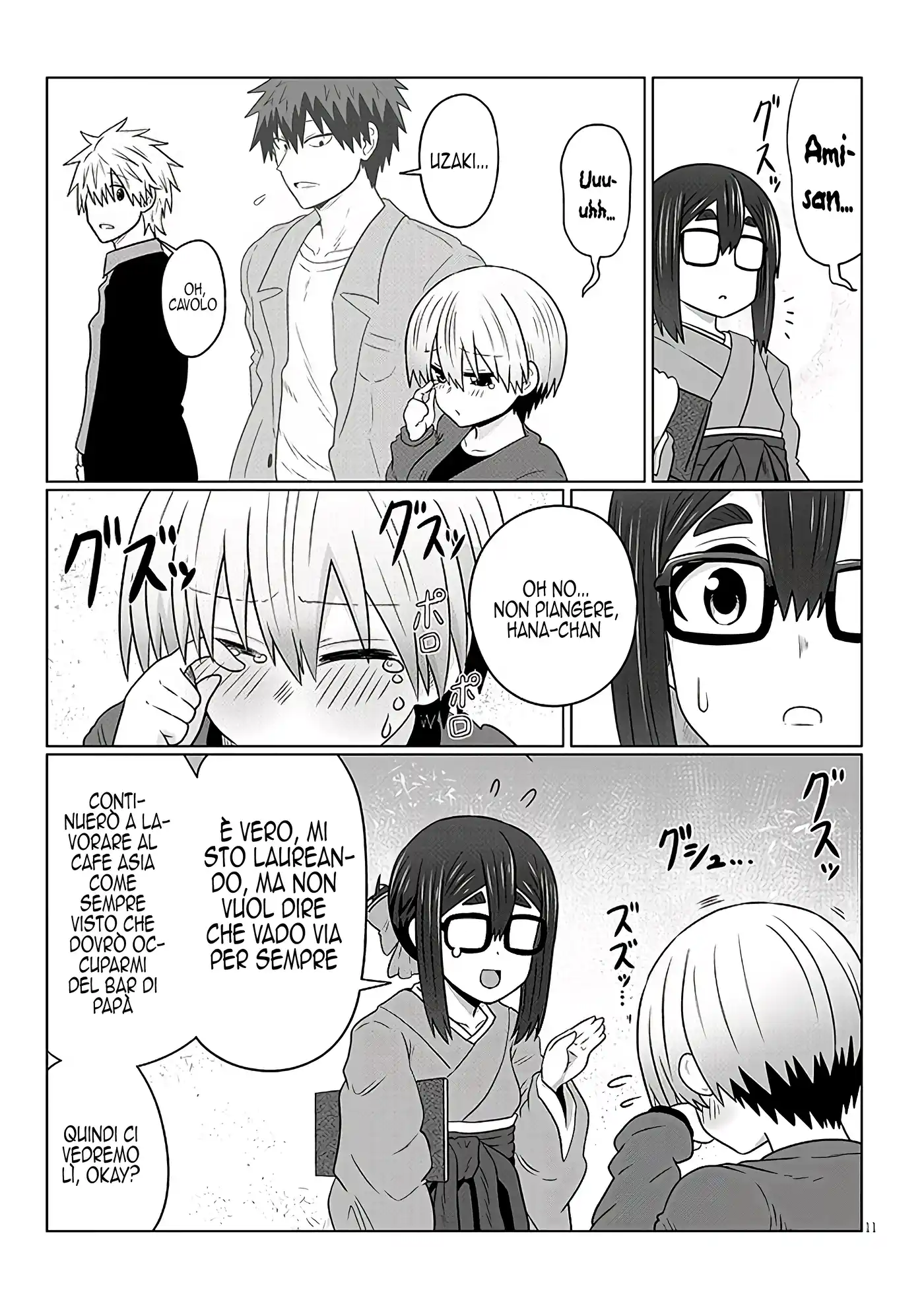 Uzaki-chan wa Asobitai! Capitolo 95 page 13