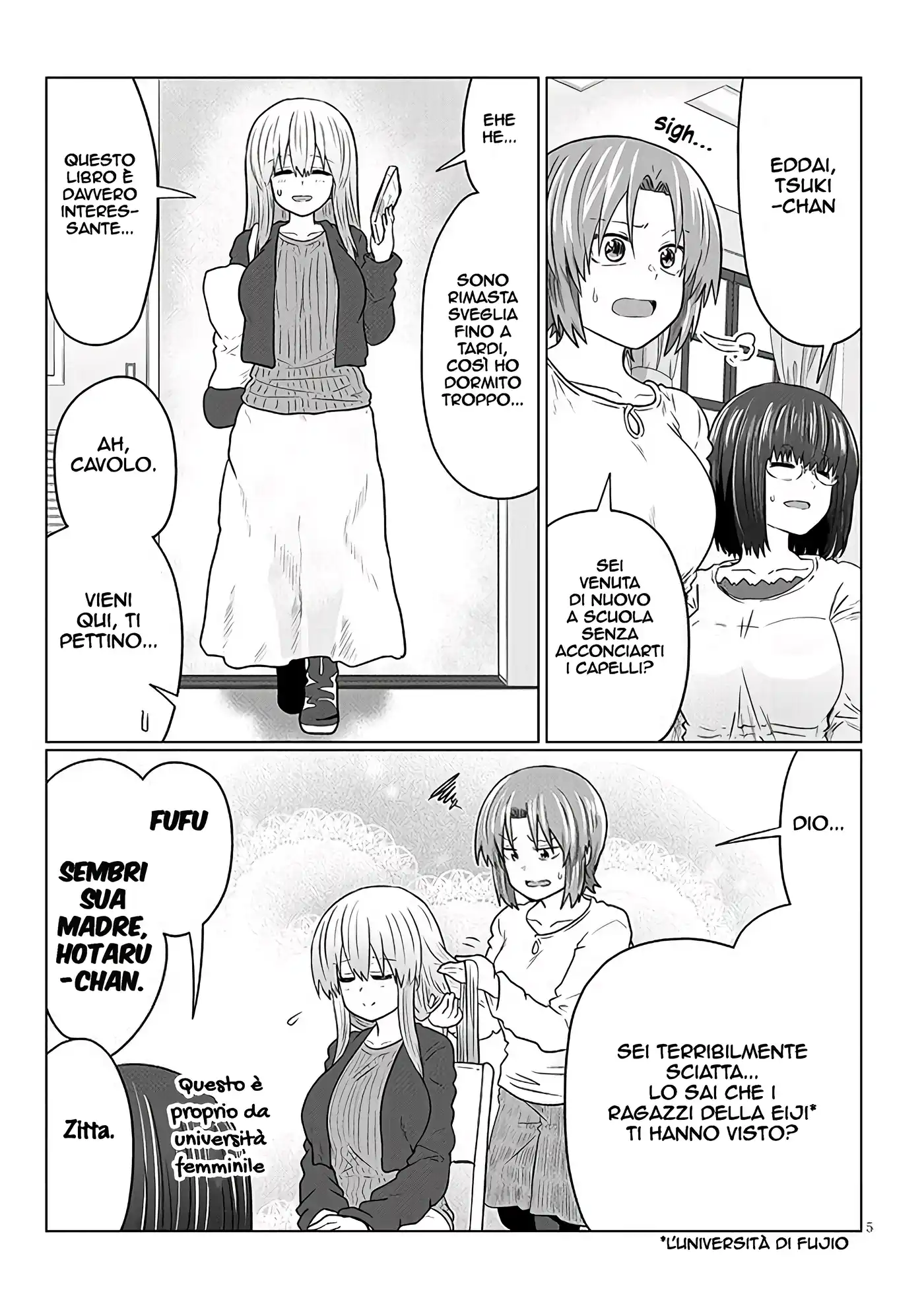 Uzaki-chan wa Asobitai! Capitolo 98 page 7