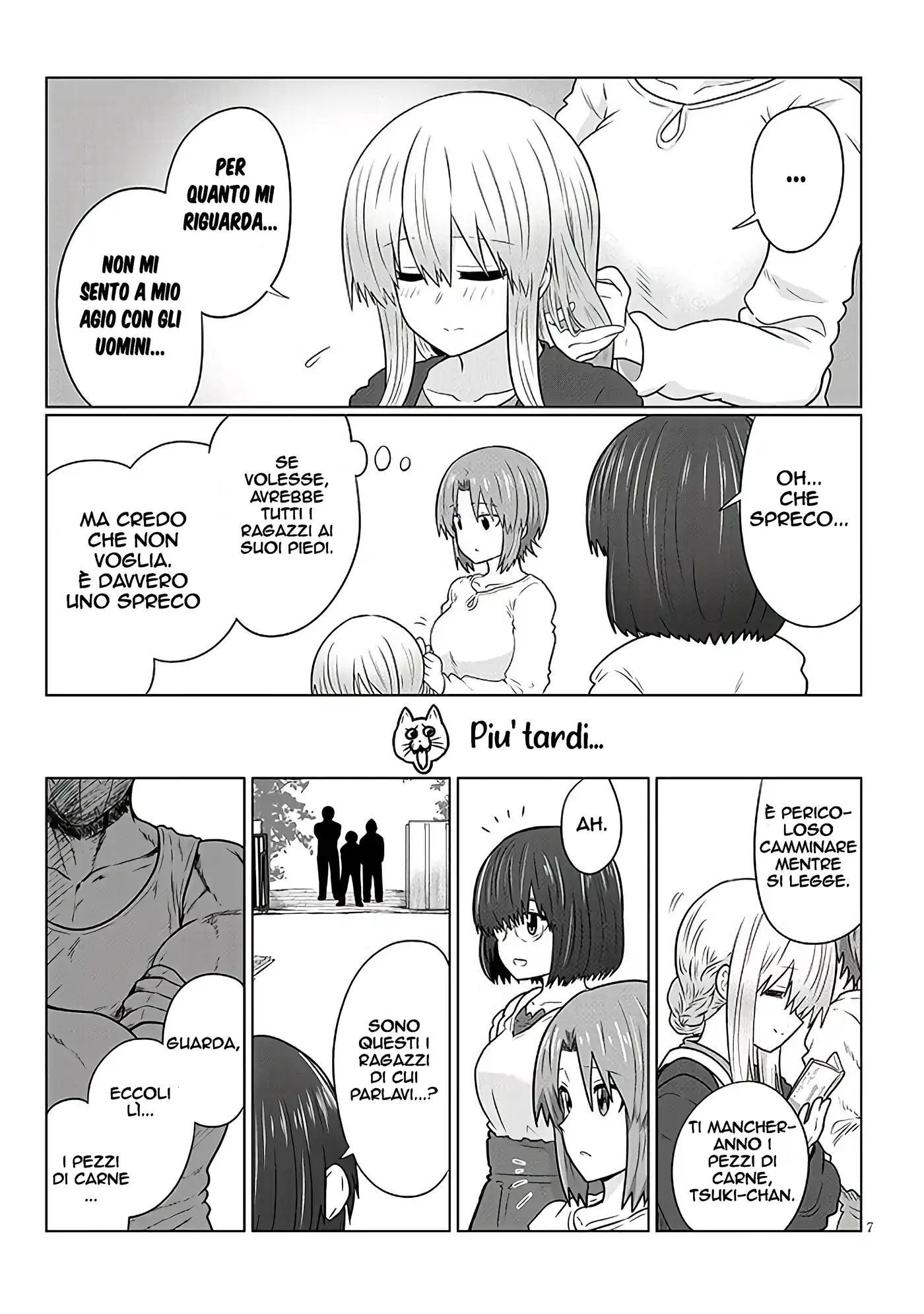 Uzaki-chan wa Asobitai! Capitolo 98 page 9