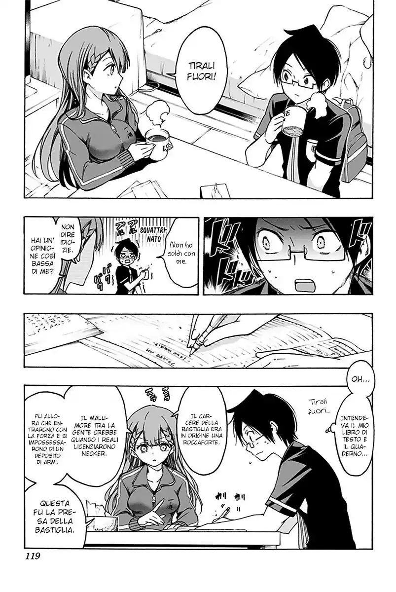 Bokutachi wa Benkyou ga Dekinai Capitolo 22 page 12