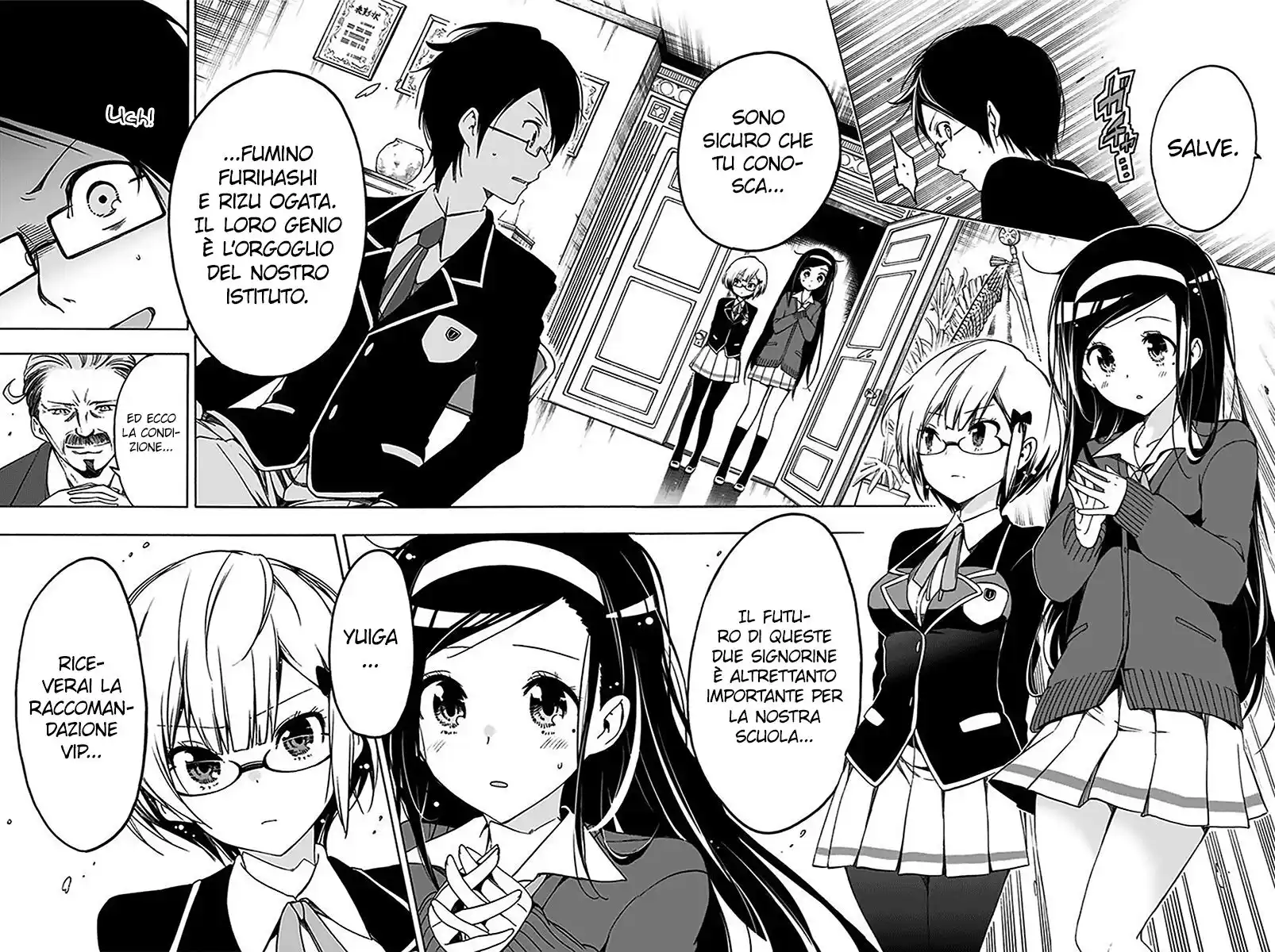 Bokutachi wa Benkyou ga Dekinai Capitolo 01 page 20